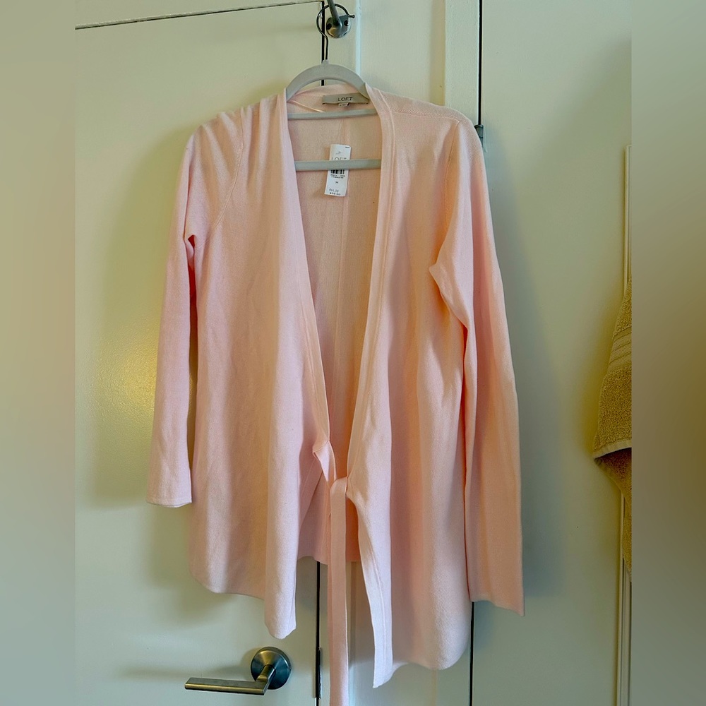 Loft size M wrap sweater. New with tags